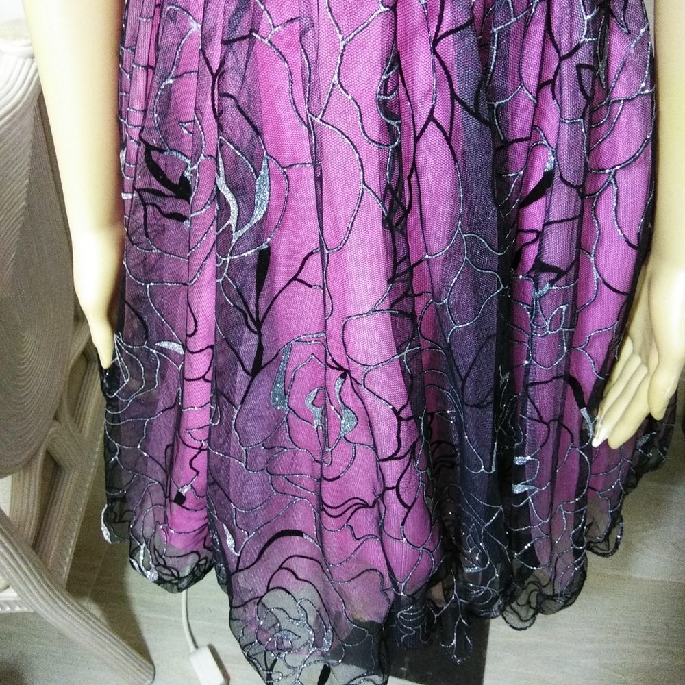 Glamor Girl Vintage Fit&Flare‎ Pageant Dress Sz 4 - Picture 4 of 14